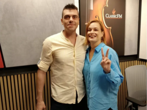 Асен Наков и Ангелина Гаврилова гостуват в Classic FM radio